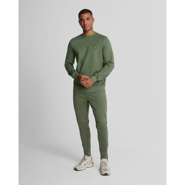 Lyle and Scott crew neck fly fleece sweater sportcasual heren - 069640_340-M large