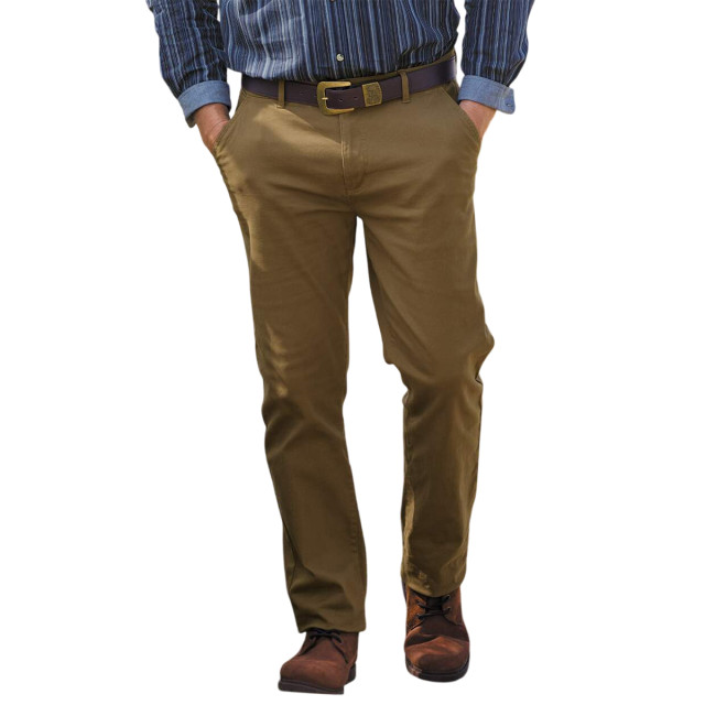 Atlas For Men Effen heren-chino's UTAF2128_lightbrown large