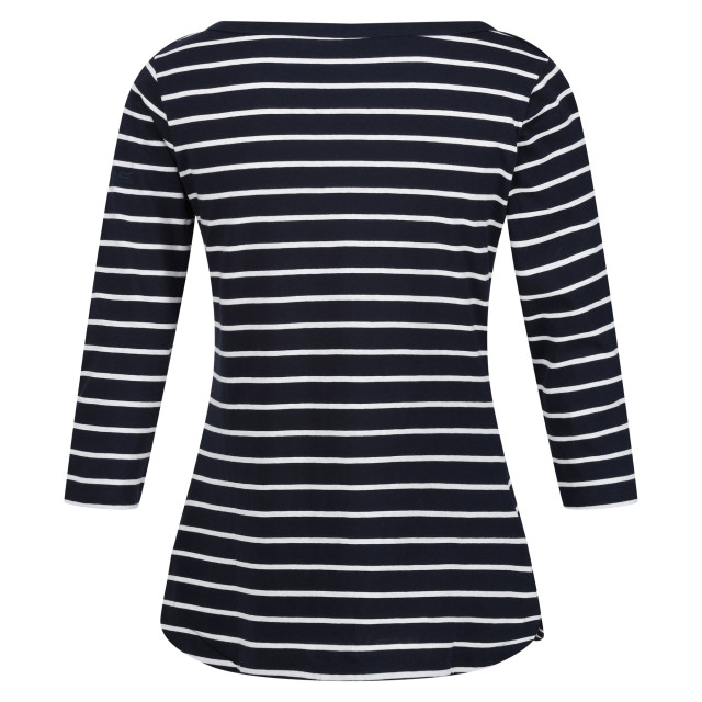 Regatta Dames bayletta 3/4 mouw top UTRG10195_navywhite large