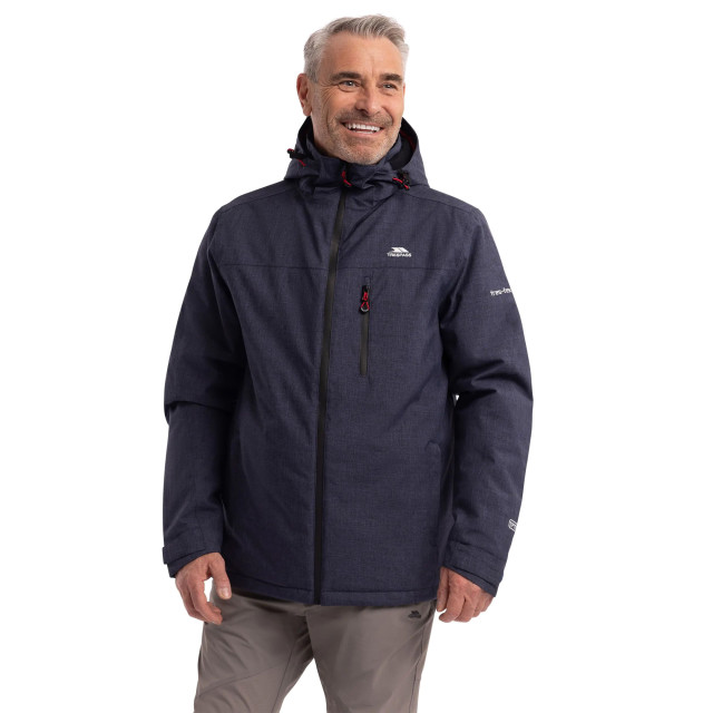 Trespass Heren fyfinn gewatteerde waterdichte jas UTTP4913_navymarl large