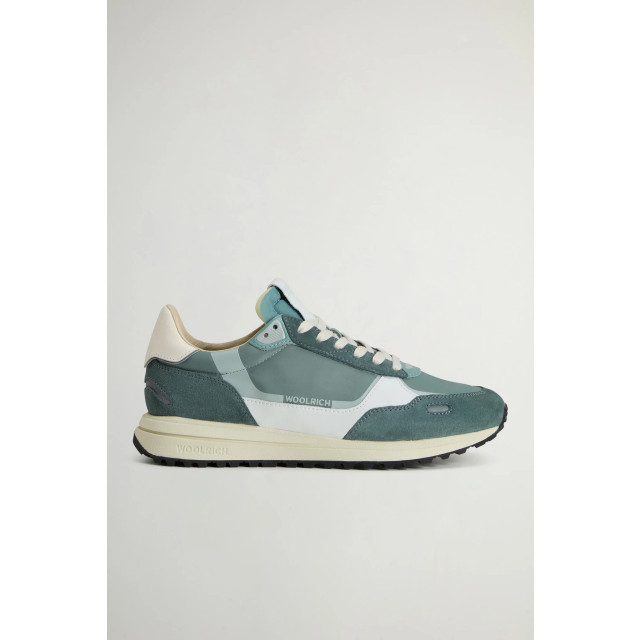 Woolrich Retro sneaker verde 156618418 large