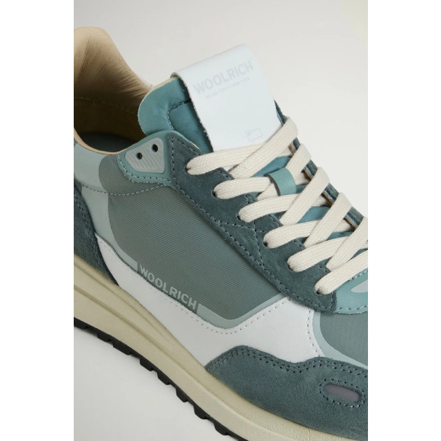 Woolrich Retro sneaker verde 156618418 large