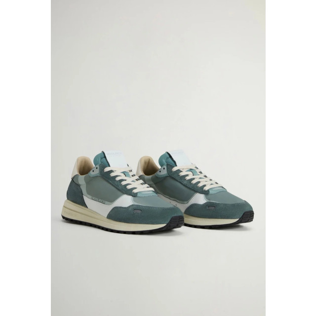 Woolrich Retro sneaker verde 156618418 large