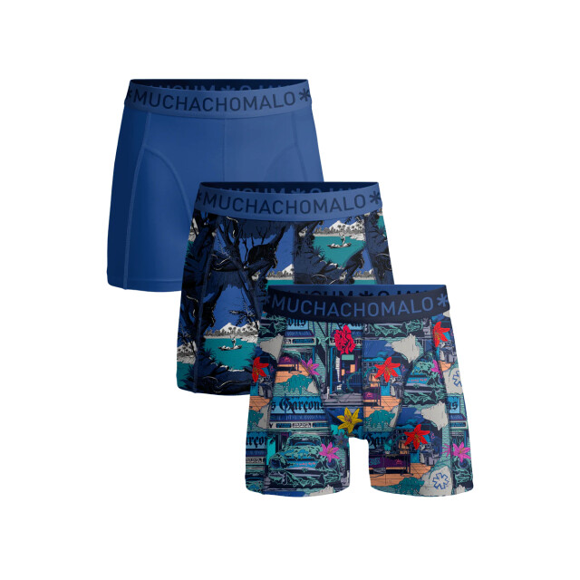 Muchachomalo Jongens 3-pack boxershorts urbex jungle URBEXJUNGLE1010-07J large