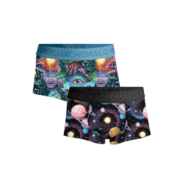 Muchachomalo Heren 2-pack trunks inner outer space INNEROUTERSPACE3025-04 large
