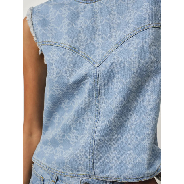 Dante 6 D6 laia monogram jeans top D6 Laia Monogram Jeans Top/Skywash Blue 4250 large