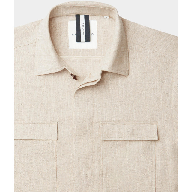 Profuomo Casual hemd lange mouw ppwf10040a/f 183932 large