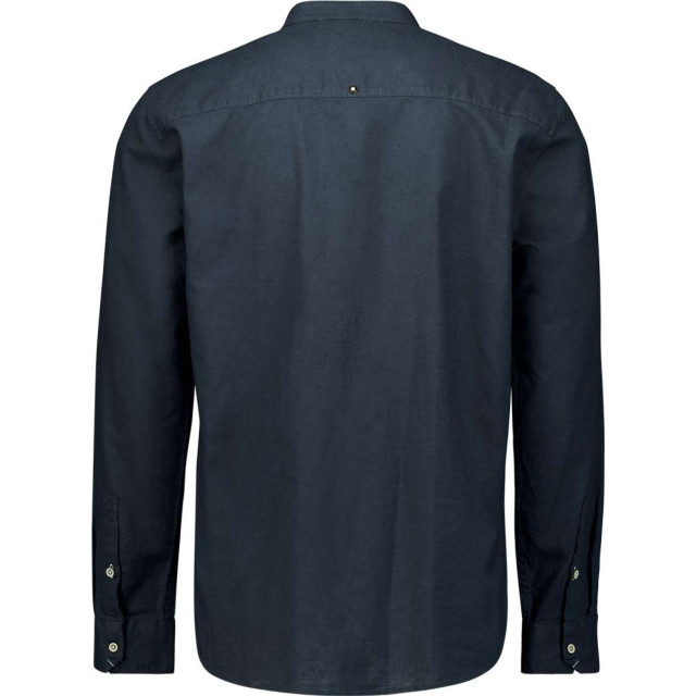 No Excess Shirt granddad solid with linen night 27470218SN-078 large