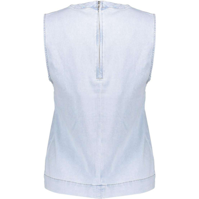 Geisha Top bleached denim 53002-10-000830 large