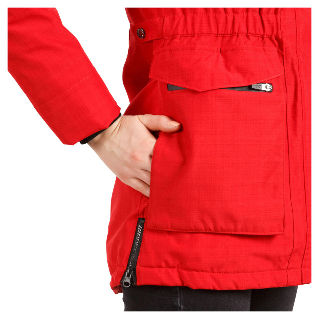 Trespass Vrouwen/dames bijschrift waterdicht parka UTTP5228_red large Trespass Vrouwen/dames bijschrift waterdicht parka UTTP5228_red large
