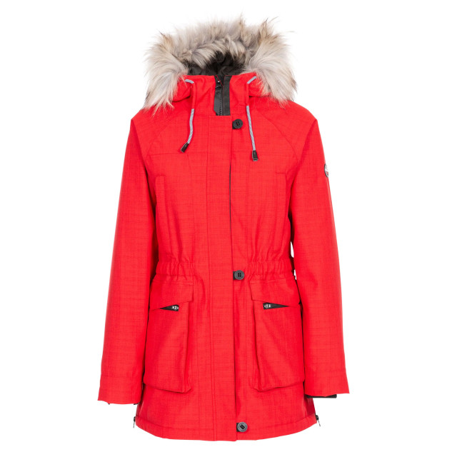 Trespass Vrouwen/dames bijschrift waterdicht parka UTTP5228_red large Trespass Vrouwen/dames bijschrift waterdicht parka UTTP5228_red large