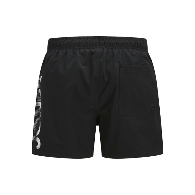 Jack & Jones Heren plus size zwemshort jpstmaui splicelogo 12278715-Zwart large