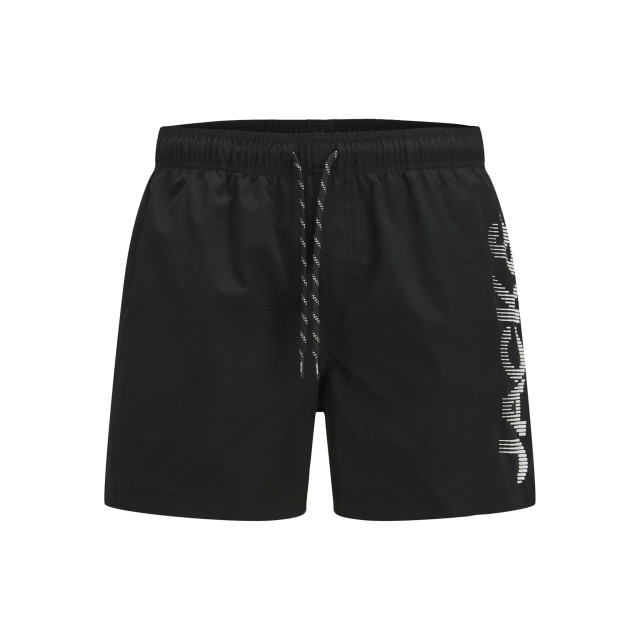 Jack & Jones Heren plus size zwemshort jpstmaui splicelogo 12278715-Zwart large