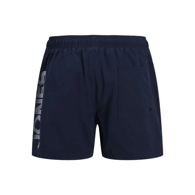 Jack & Jones Heren plus size zwemshort jpstmaui splicelogo donker 12278715-Donkerblauw large