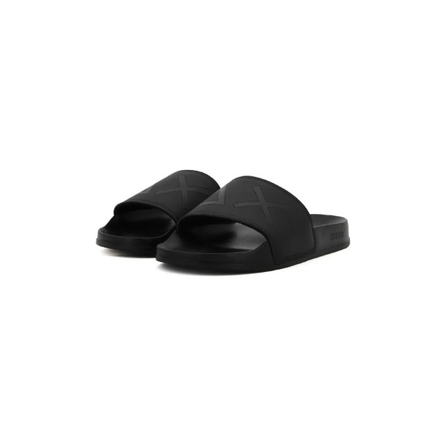 SUN68 X35102 slippers logo 11 nero X35102 large
