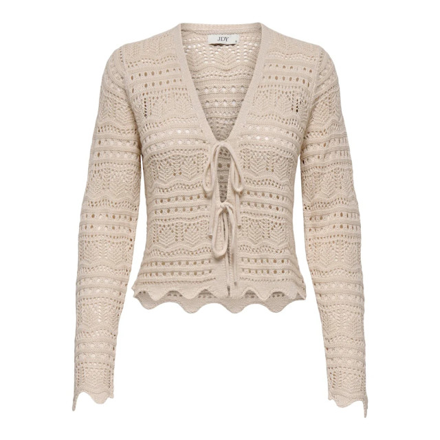 Jacqueline de Yong Sun lay l/s v-neck tie cardigan 15347234 large