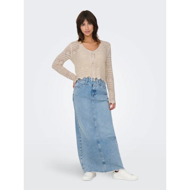 Jacqueline de Yong Sun lay l/s v-neck tie cardigan 15347234 large