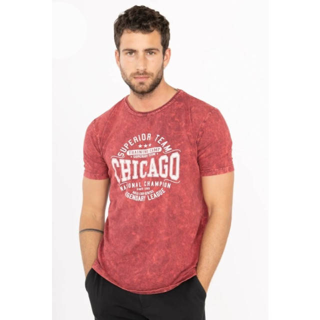 X-Name Italianstyle heren t-shirt - ronde hals chicago XN-86334-RO large
