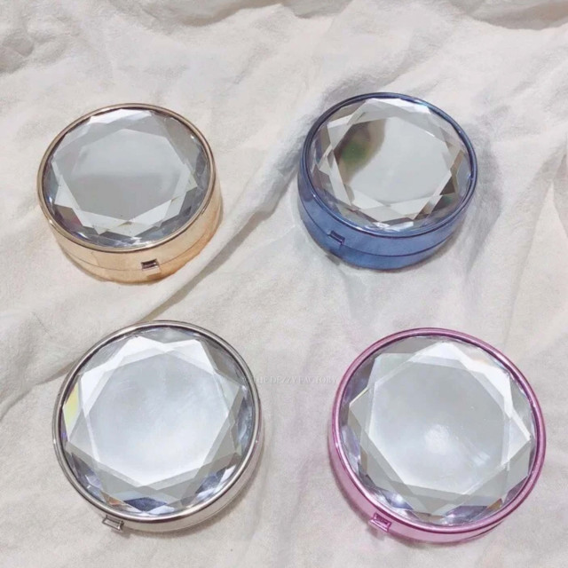 DEZZY'S Diamond lens case (jaarlenzen) 2492 large