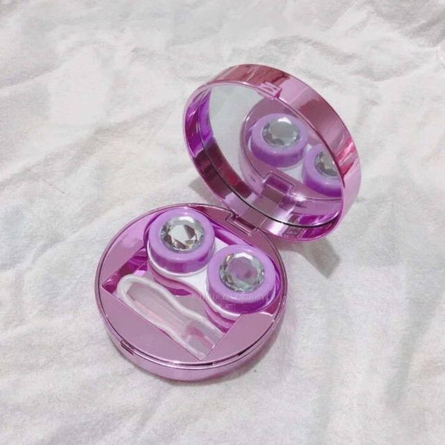 DEZZY'S Diamond lens case (jaarlenzen) 2492 large