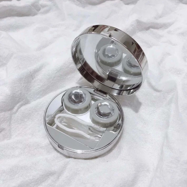 DEZZY'S Diamond lens case (jaarlenzen) 2492 large
