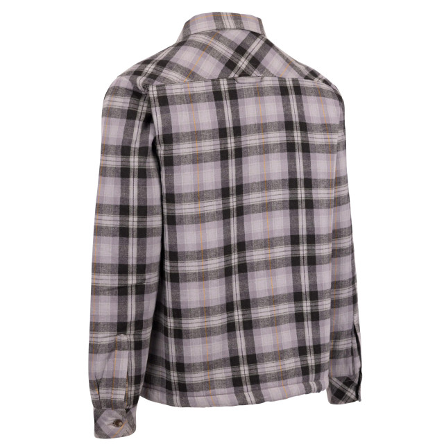 Trespass Heren danehill sherpa gevoerd overhemd UTTP6592_stormgrey large
