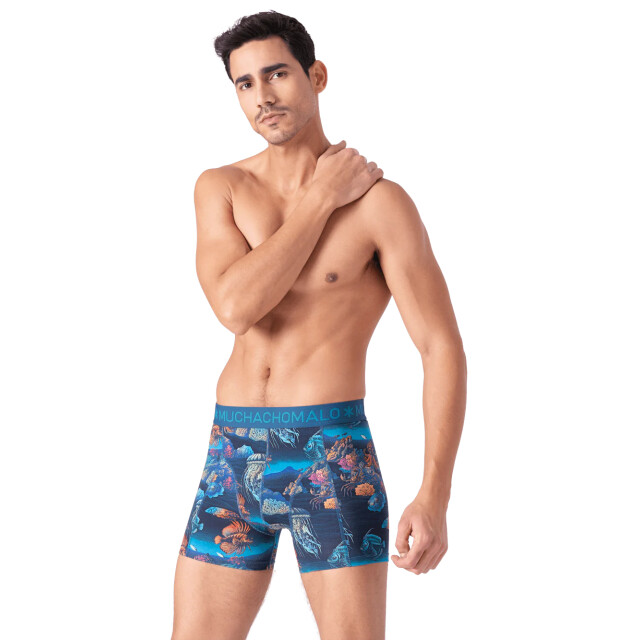 Muchachomalo Heren 3-pack boxershorts deep sea mountaintops DEEPSEAMOUNTAINTOPS1010-07 large