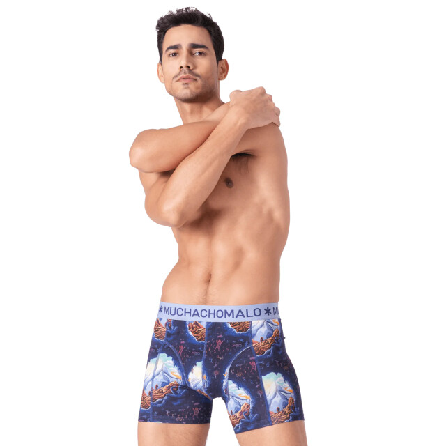 Muchachomalo Heren 3-pack boxershorts deep sea mountaintops DEEPSEAMOUNTAINTOPS1010-07 large