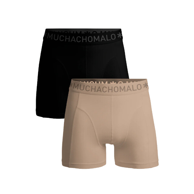 Muchachomalo Heren 2-pack boxershorts SOLID1010-669 large Muchachomalo Heren 2-pack boxershorts SOLID1010-669 large