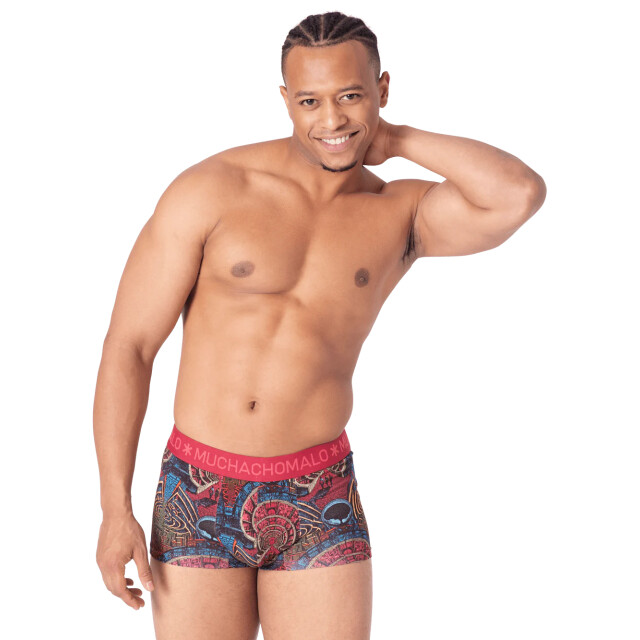Muchachomalo Heren 2-pack trunks maze life MAZELIFE3025-04 large Muchachomalo Heren 2-pack trunks maze life MAZELIFE3025-04 large