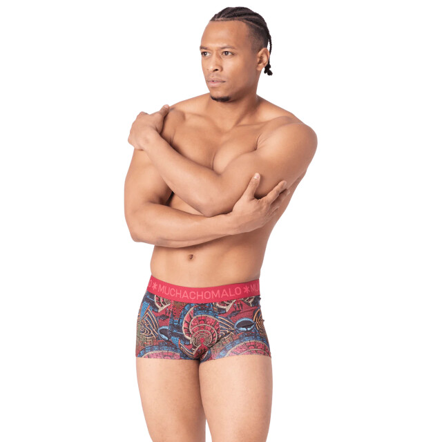 Muchachomalo Heren 2-pack trunks maze life MAZELIFE3025-04 large Muchachomalo Heren 2-pack trunks maze life MAZELIFE3025-04 large