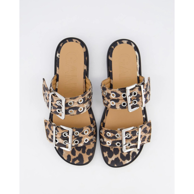 Ganni Dames buckle two-strap sandals S2970-943 large