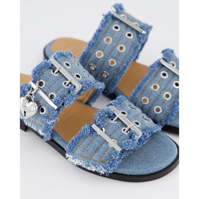 Ganni Dames buckle two-strap sandals S2969-928 large