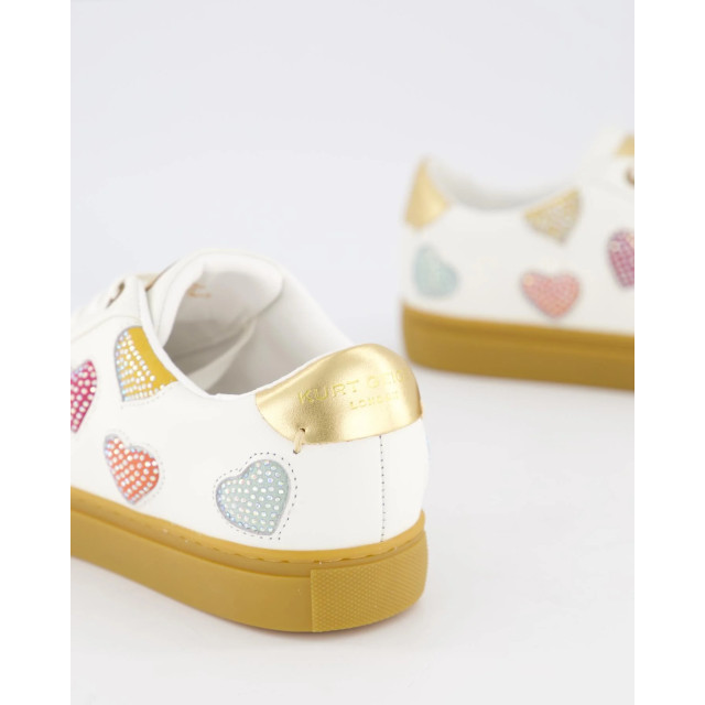 Kurt Geiger Dames lane love sneaker 2279815109-Wit large
