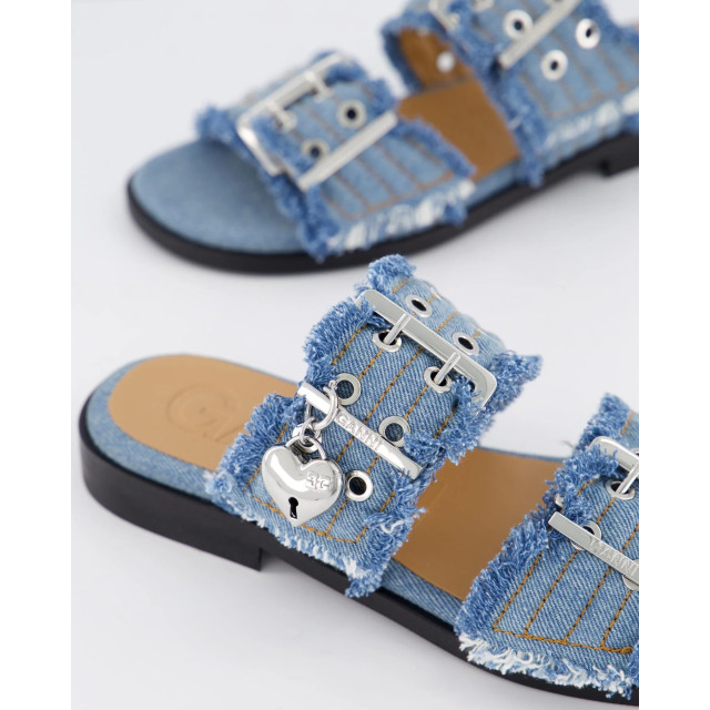 Ganni Dames buckle two-strap sandals S2969-928 large