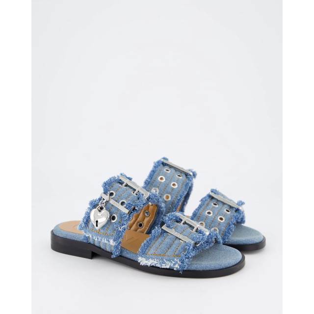 Ganni Dames buckle two-strap sandals S2969-928 large