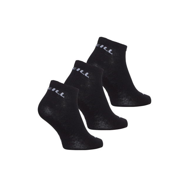 O'Neill Sneakersokken heren / dames 730003 3-pack 730003-Zwart large