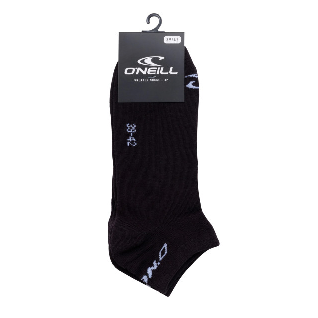 O'Neill Sneakersokken heren / dames 730003 3-pack 730003-Zwart large