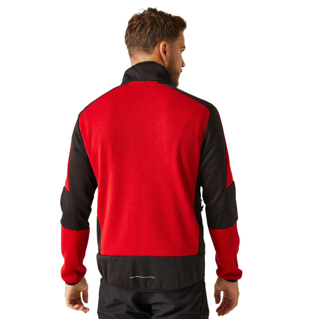 Regatta E-volve gebreide stretch midlayer voor volwassenen UTRG9997_classicredblack large