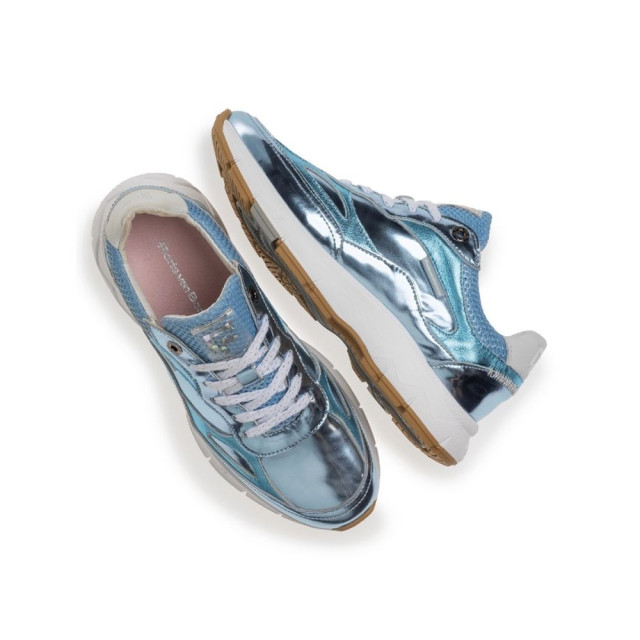 Floris van Bommel SFW-10101-42-01-Daysi 01.03 Veterschoenen Blauw SFW-10101-42-01-Daysi 01.03 large