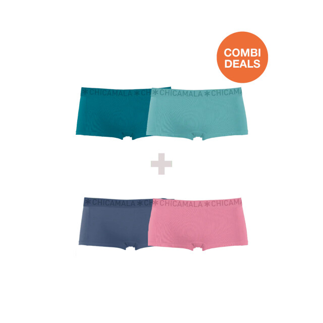 Muchachomalo Meisjes 2+2-pack boxershorts CDSOL1215-14J large