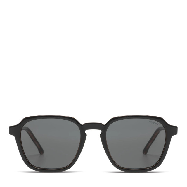 Komono matty black tortoise unisex zonnebrillen dames KOM-S9525 large