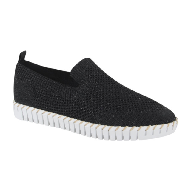 La Strada 24039-4500 black/silver dames instappers sportief La Strada 2403739-4500 BLACK/SILVER large