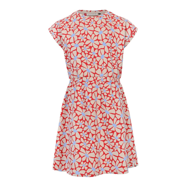 Looxs Revolution Zomerjurk jersey big flower voor meisjes in de kleur 2512-7838-828 large