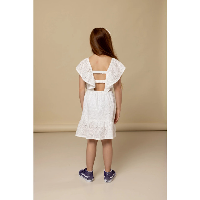Looxs Revolution Zomerjurk broderie anglaise voor meisjes in de kleur 2512-7804-010 large