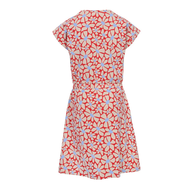 Looxs Revolution Zomerjurk jersey big flower voor meisjes in de kleur 2512-7838-828 large