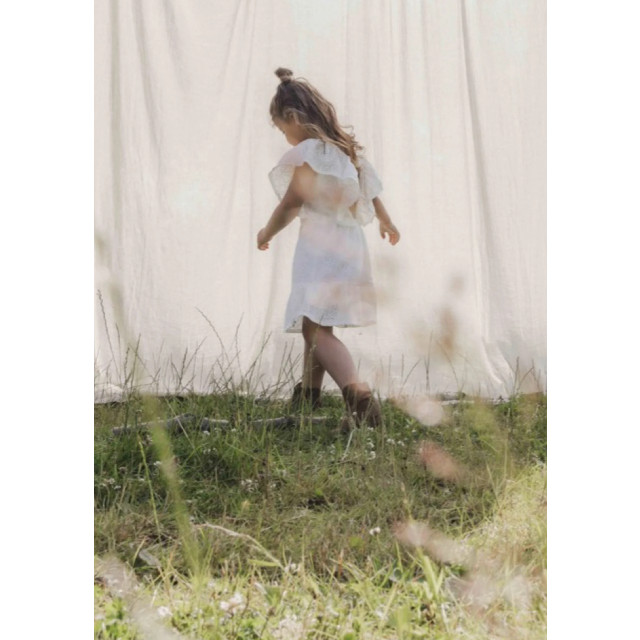 Looxs Revolution Zomerjurk broderie anglaise voor meisjes in de kleur 2512-7804-010 large