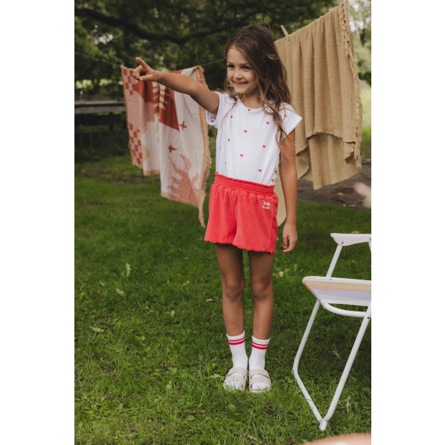 Looxs Revolution Short badstof voor meisjes in de kleur 2512-7642-282 large Looxs Revolution Short badstof voor meisjes in de kleur 2512-7642-282 large