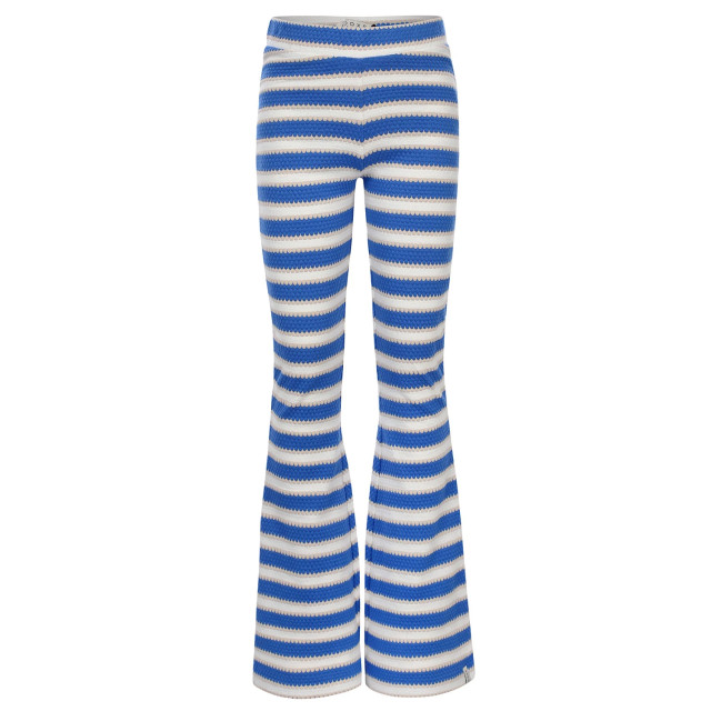 Looxs Revolution Flared broekje kobalt streep voor meisjes in de kleur 2512-7633-802 large