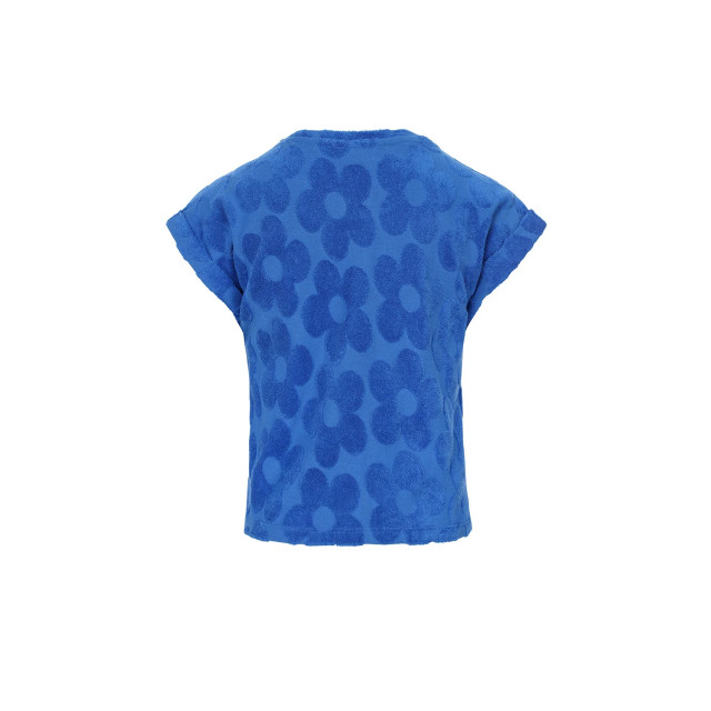 Looxs Revolution T-shirt badstof kobalt voor meisjes in de kleur 2512-7432-185 large